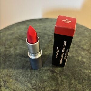 MAC Cosmetics Powder Kiss Lipstick in “WERK WERK, WERK”